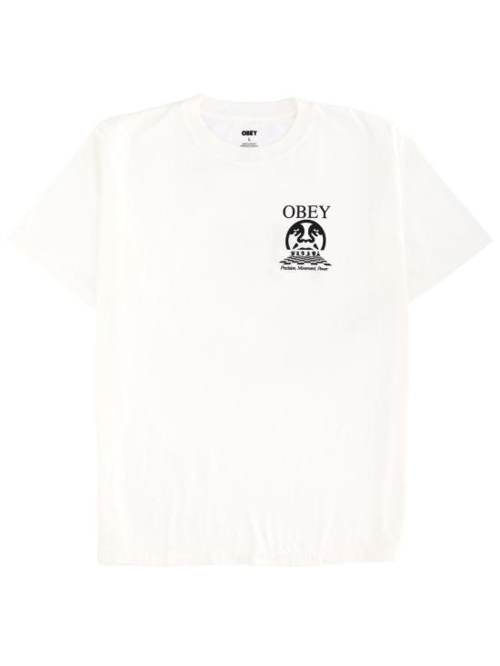 OBEY Men T-Shirts 167924226 PIGMENTVINTAGEWHITE