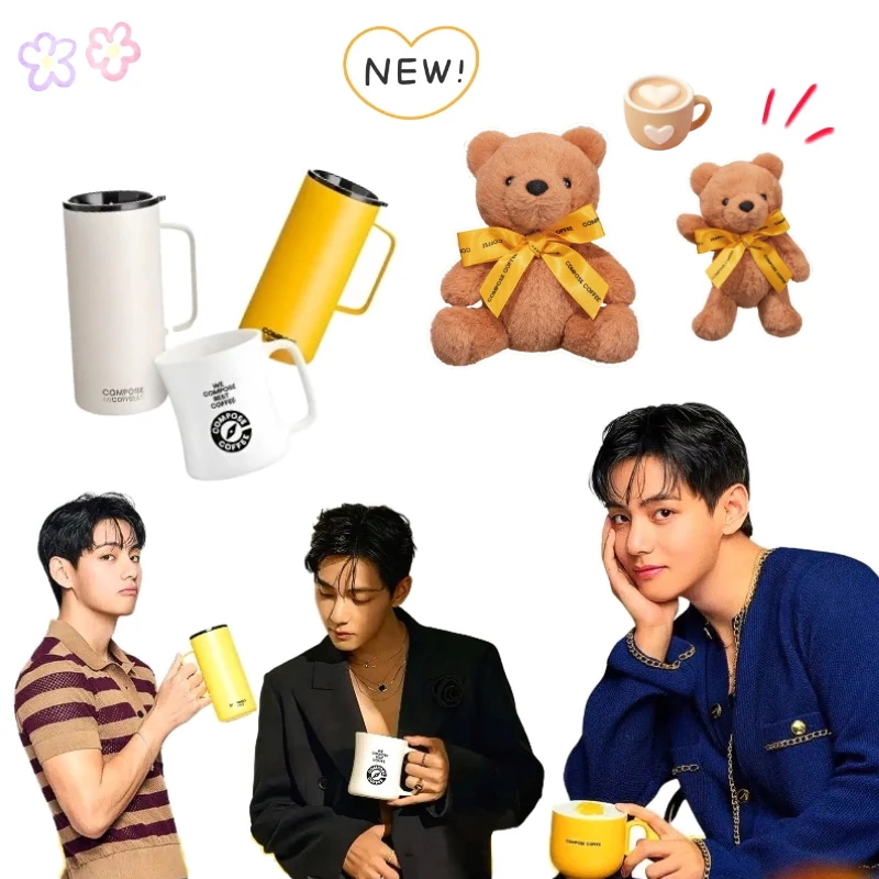 Qoo10] Compose coffee NEW [BTS Vモデル coffee : KPOP