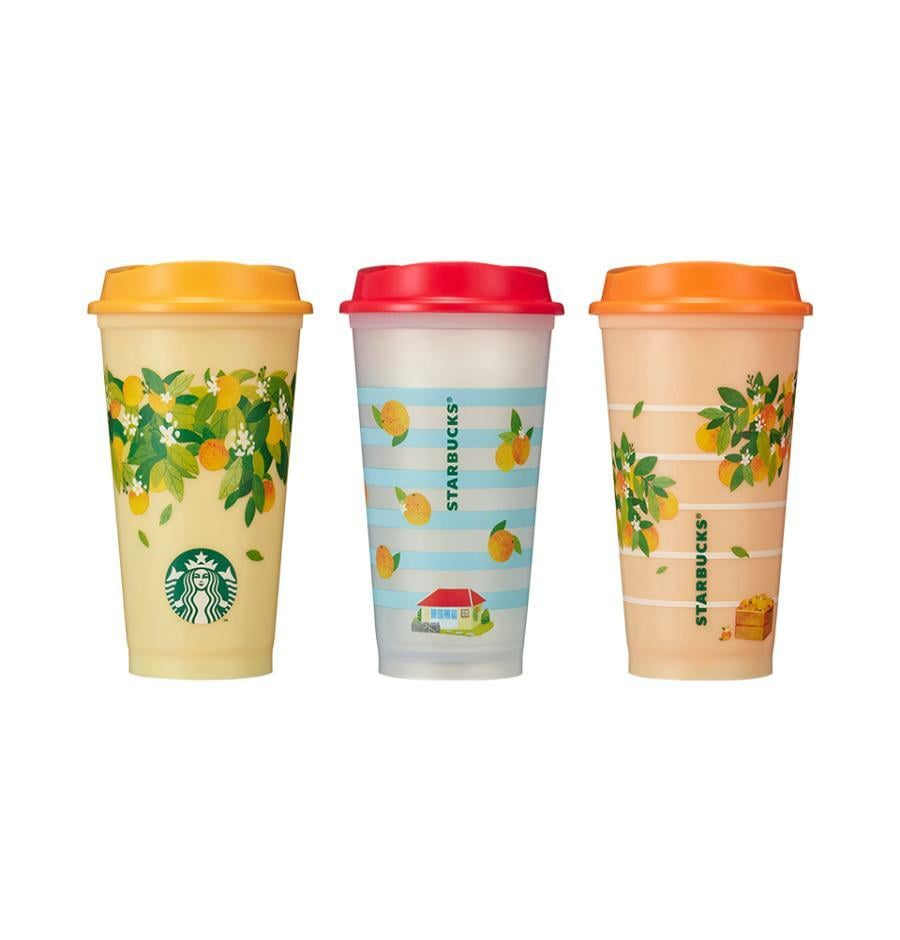 Qoo10] スターバックス 韓国済州 リユーザブル カップ セット