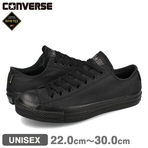 ALL STAR (R) GORE-TEX OX オールスター (R) ゴアテックス OX メンズ レディース BLACKMONOCHROME ブラック 31310860