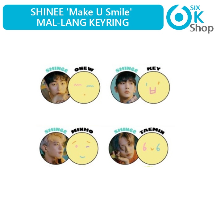 【超安い】 SHINee Make U Smile MAL-LANG KEYRING SMTOWN KPOP グッズ