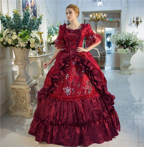 貴族 ドレス ステージ衣装 舞台 公爵夫人 貴婦人 レディース 中世貴族風 中世ヨーロッパ お姫様 お嬢様 宮廷 オペラ声楽 パーティー cosplay 演奏会 撮影 ワンピース プリンセスライン 社