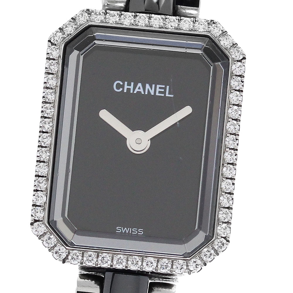 シャネル CHANEL H2163 プルミエール ダイヤベゼル クォーツ レディース _885967【中古】