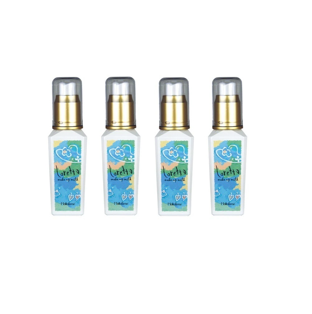 ロレッタ メイクアップミルク ナチュラル 100ml 4セット