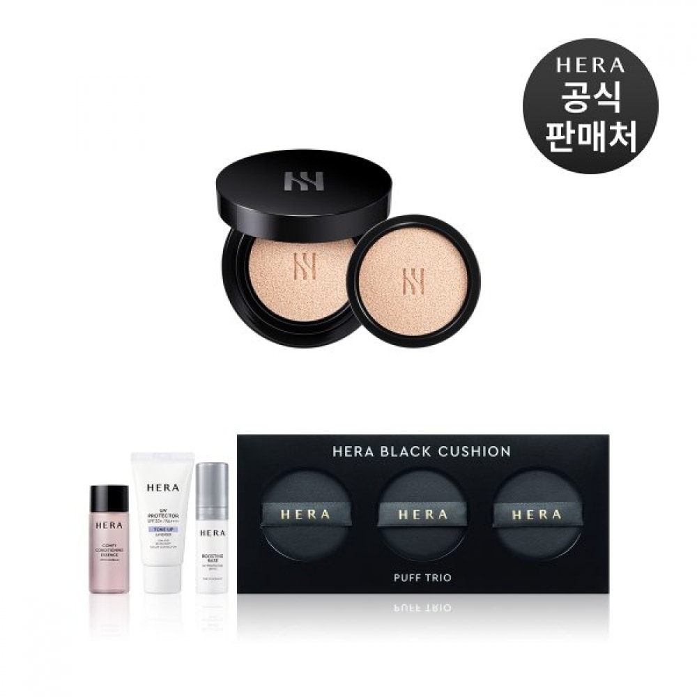 ヘラ ブラッククッションファンデーションデュオ SPF34/PA++ (本品15g+リフィル15g)