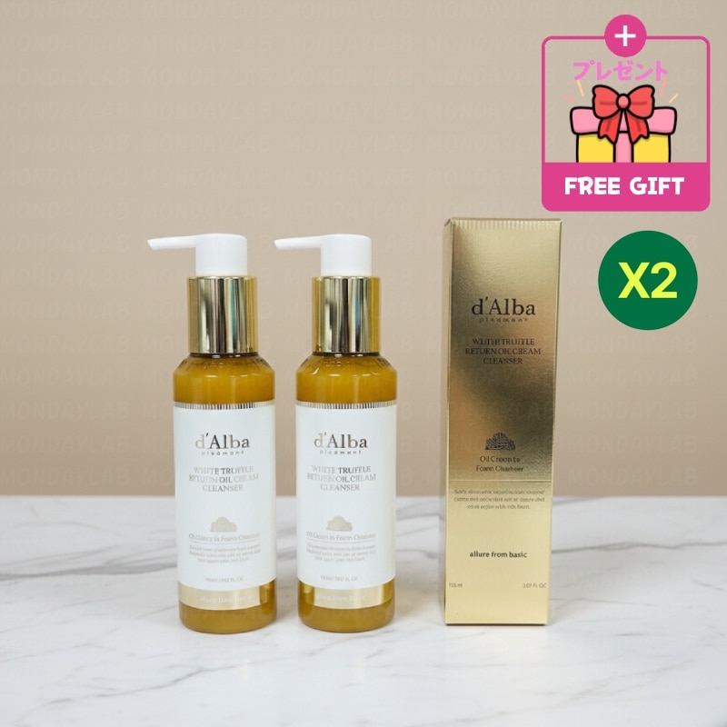 [NEW1+1]ホワイトトリュフリターンオイルクリームクレンザー 150ml+150ml クレンジングオイル 洗顔フォーム 角質ケア