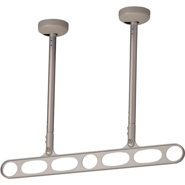 1組/2本入り 川口技研 ホスクリーン/物干し金物 2本シャフトタイプ 全長560780mm ダークブロンズ Z-207-DB