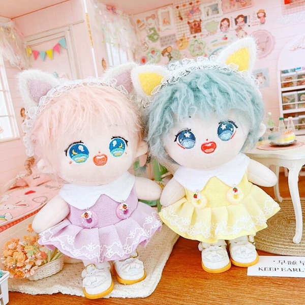 Qoo10] 20cm ぬいぐるみ用 猫耳カチューシャ