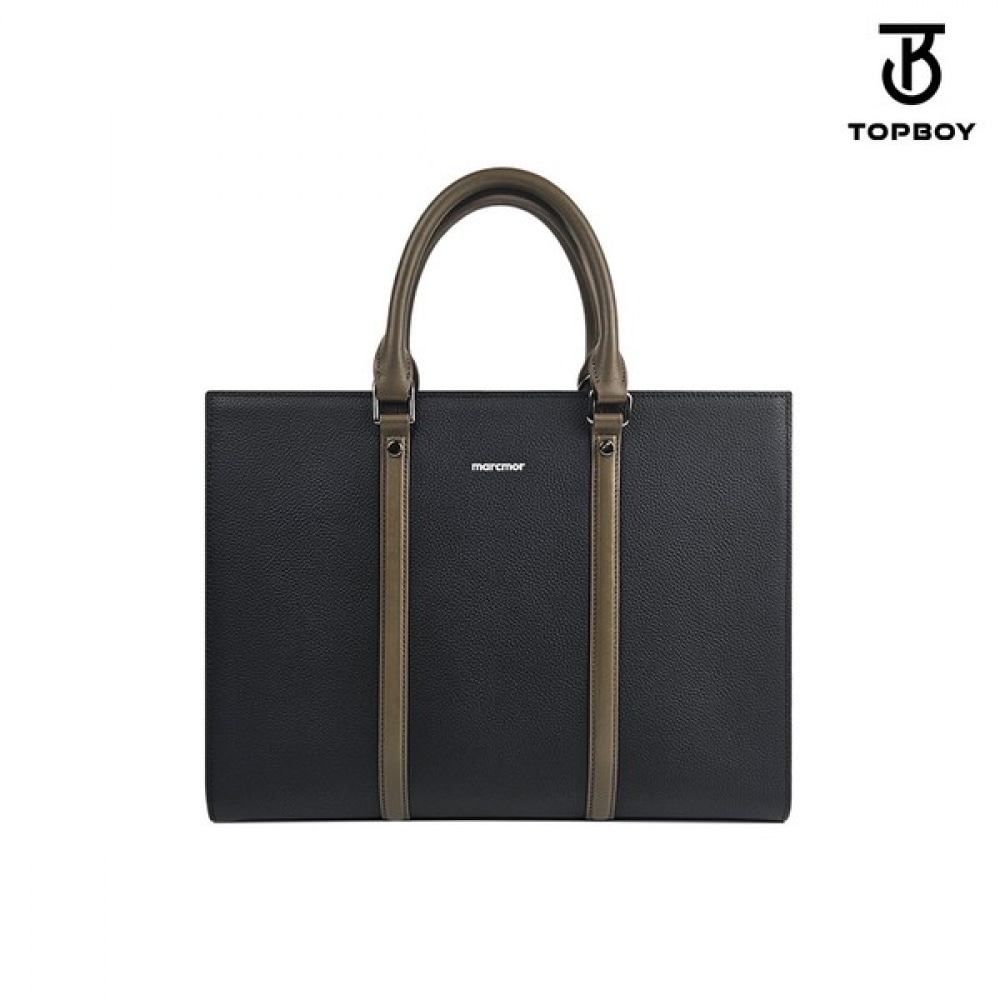 (TOPBOY) ビジネスシンプルレザーブリーフケーストートバッグ (BP044)