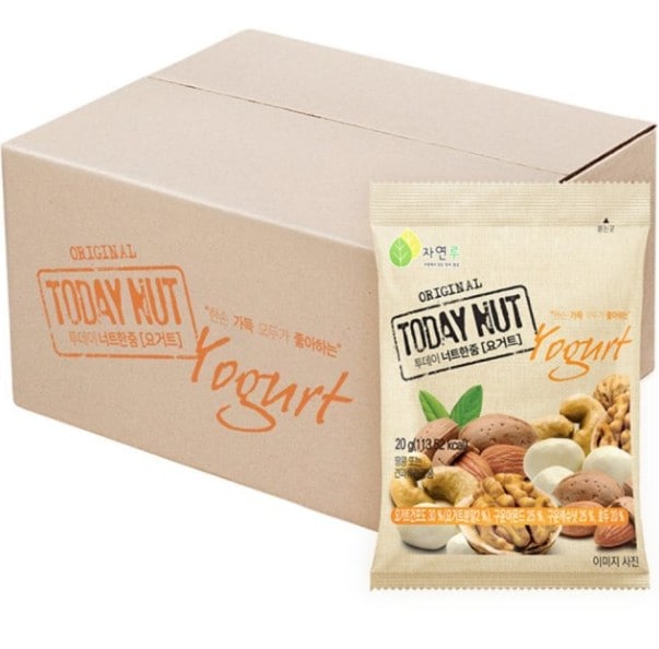 Today Nut 握りのナッツ特集ヨーグルト20g x50P / 韓国食品 / 健康食品 / 栄養スナック / ギフト