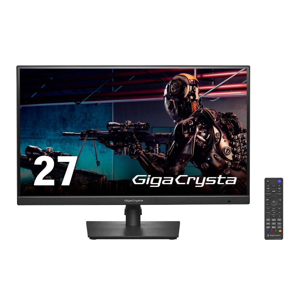 I/Oデータ ゲーミング液晶ディスプレイ(27型/AHVA/FHD 1920×1080/240Hz/0.2ms/HDR400/HDMI/DP/VESA/5年保証)(ブラック) LCDGD271UAX