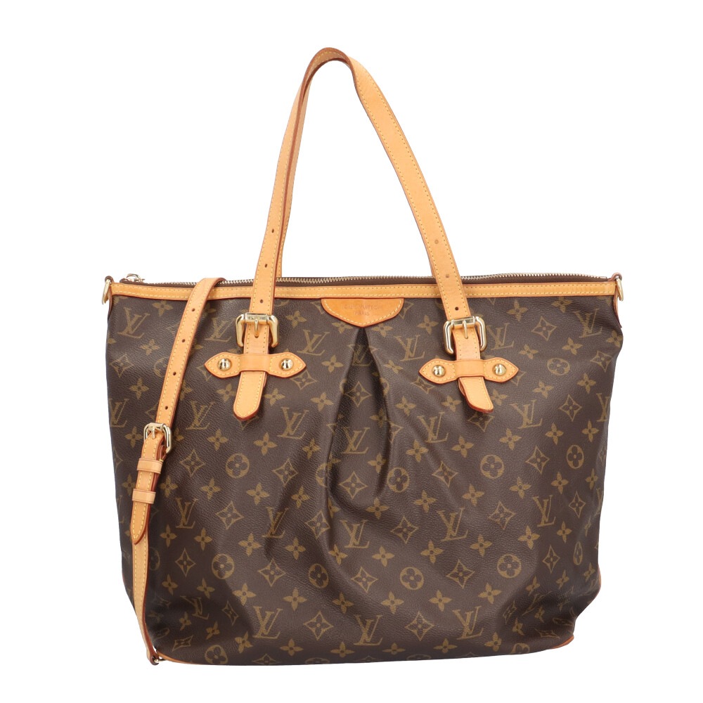 ルイヴィトン パレルモGM モノグラム ショルダーバッグ モノグラムキャンバス M40146 ブラウン LOUIS VUITTON 中古