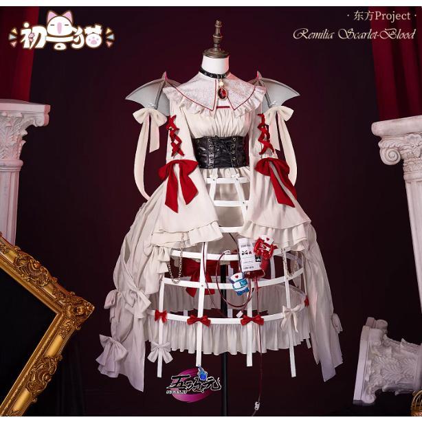 初獣猫 東方Project レミリア・スカーレット コスプレ衣装翼 546