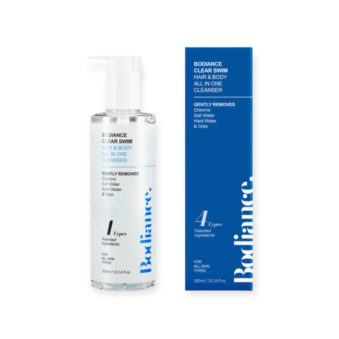 クリアスイム プール 塩素除去 ヘアアンドボディ オールインワン クレンザー 300ml