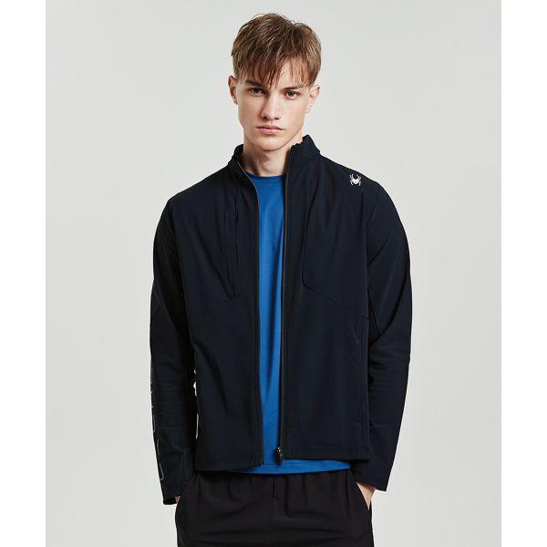 男性冷感4WAYストレッチジップアップジャケットSPJPCNFT202MBLK 3733330