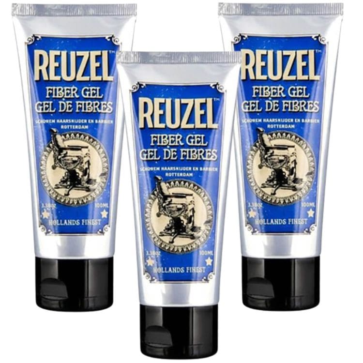 3個セット ルーゾー ファイバー ジェル 100ml REUZEL ヘアワックス ヘアジェル メンズ スタイリング剤