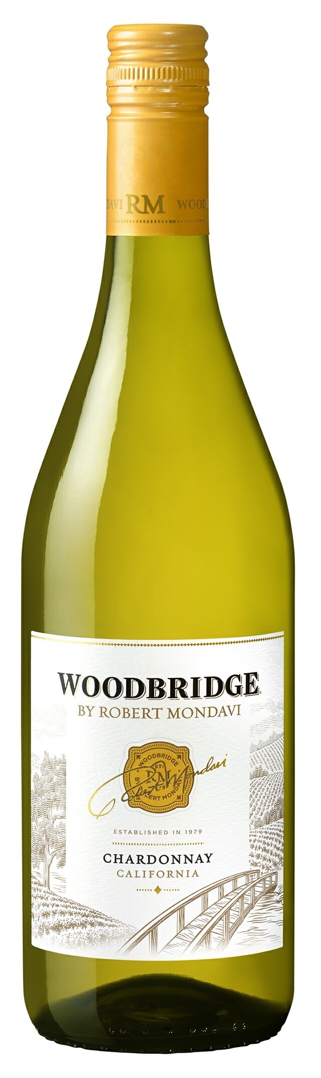 【送料無料】ロバートモンダヴィ ウッドブリッジ シャルドネ 白 750ml6本[白ワイン/辛口/アメリカ]【北海道沖縄県東北四国九州地方は必ず送料がかかります】