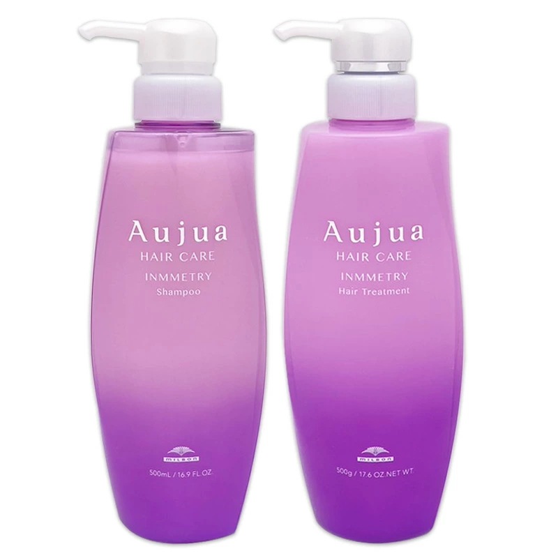 オージュア　インメトリィ　シャンプー 500ml & ヘアトリートメント 500ml（本体） ダメージ毛 クセ毛 ツヤ髪　－60－