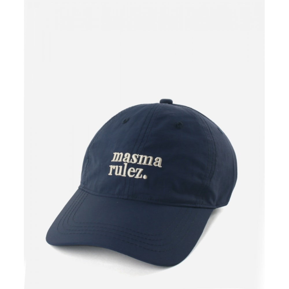マスマルーレス MSMRZ ロゴボールキャップ-ネイビー