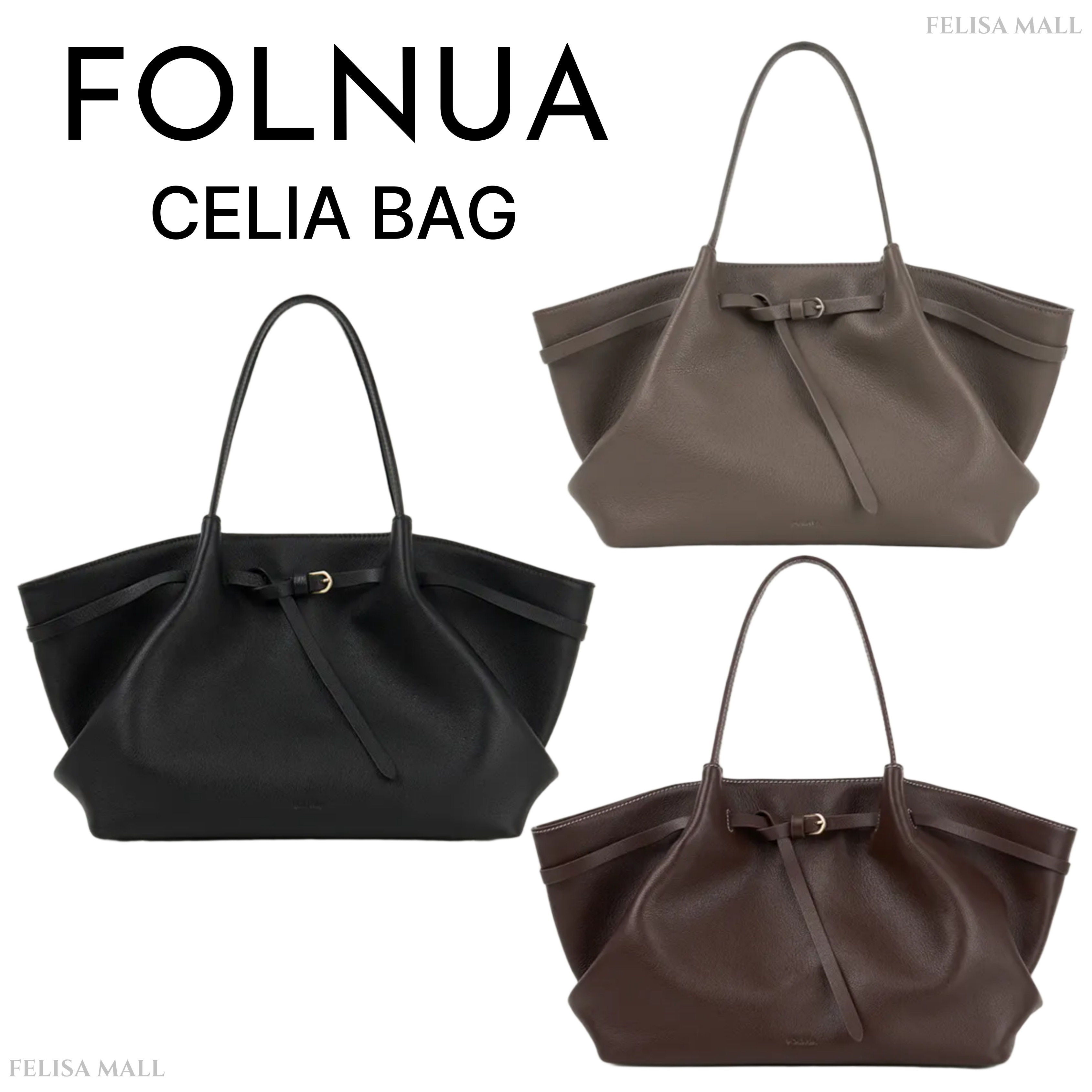[FOLNUA] CELIA BAG 人気バッグ 韓国ブランド
