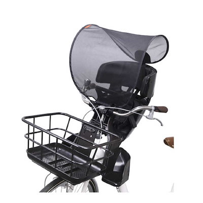 他サイト： OGK　ヘッドレスト付 フロントチャイルドシート用サンシェード(ブラック)　UV_012の商品画像