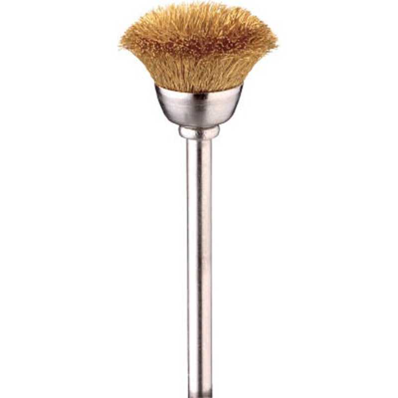 ミニター　ミニモ 金属ブラシ カップ 真鍮 φ25 (3本入)　FC4344