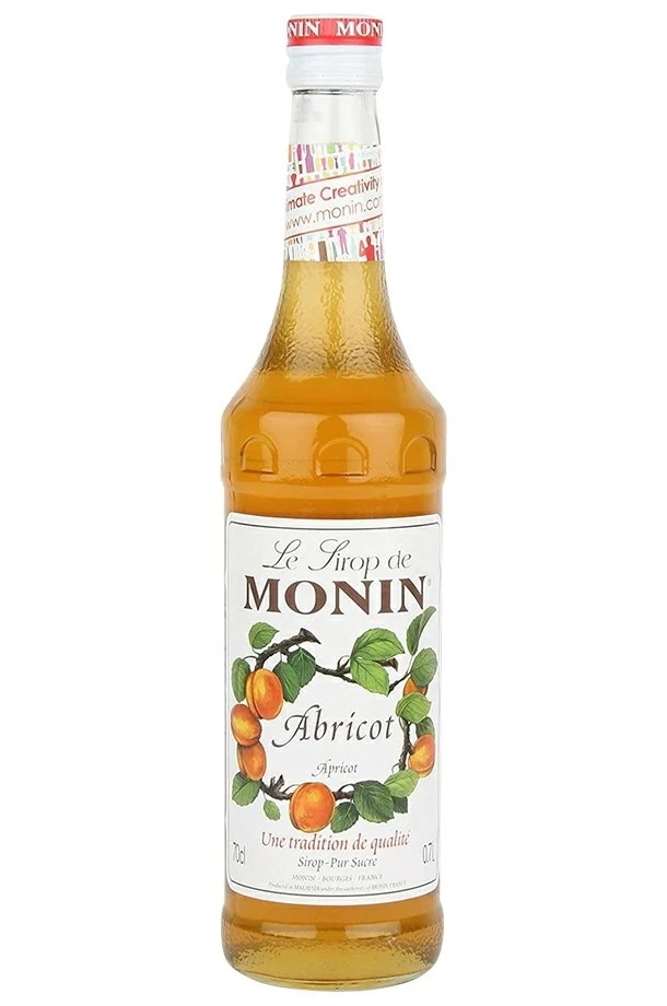 MONIN モナン アプリコット シロップ 700ml12本【ご注文は12本まで同梱可能】ノンアルコール シロップ