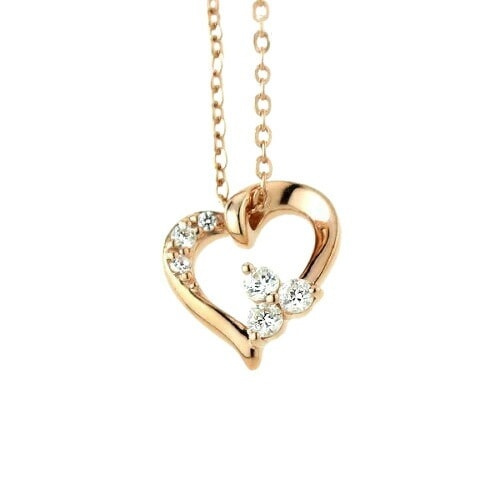 正規紙袋＆箱付 ネックレス ペンダント ハート 151824121026 11,315円