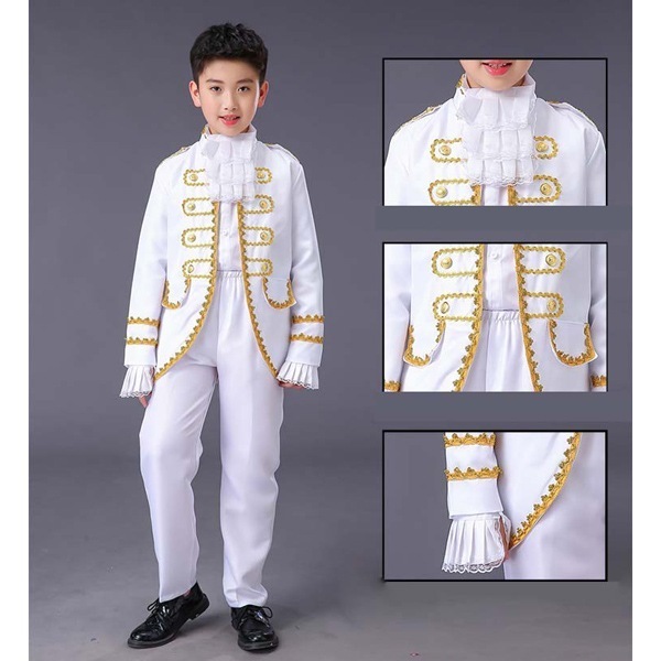 和服コスチュームコスチューム王子様 男の子 中世 演劇 クリスマス 演奏会 仮装 キッズ スーツ ハロウィン 仮装 公爵 ステージ 貴族 ハロウィン 演出 子供 子供 貴族 コスプレ衣装 舞台 3