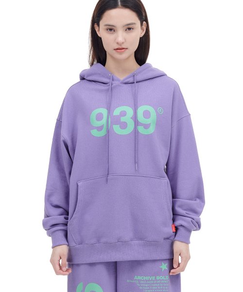 Qoo10 ARCHIVE BOLD 939 LOGO HOOD プリント 長