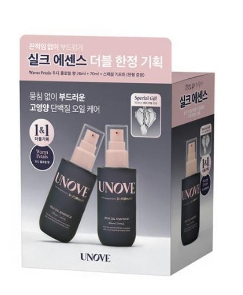 [1&1] アノブ シルク オイル エッセンス ダブル 企画セット (70ml+70ml) 2種 択1(テンダーブルーム/ウォームペタル)/韓国伝統正規品