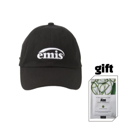 [正規品, 韓国の芸能人人気] NEW LOGO キャップ - Black