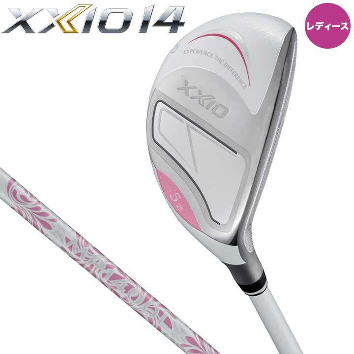 ゼクシオ 14 レディース　ハイブリッド　ホワイト　H5　ロフト：25度　フレックス：L　シャフト：MP1400L カーボン　正規品