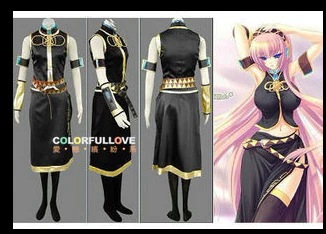 大人気 コスプレ衣装 初音家 みぐるね ルカ服 ルカv+家 公式衣装