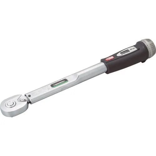 【メーカー直送品】TONE プレセット形トルクレンチ(ダイレクトセット・ホールドタイプ) トルク調整範囲20~100N・m 差込角12.7mm T4MN100H