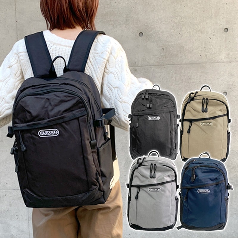 リュック バックパック デイパック バッグ 黒 大容量 男女兼用 ユニセックス レディース メンズ　通勤 通学 学生
