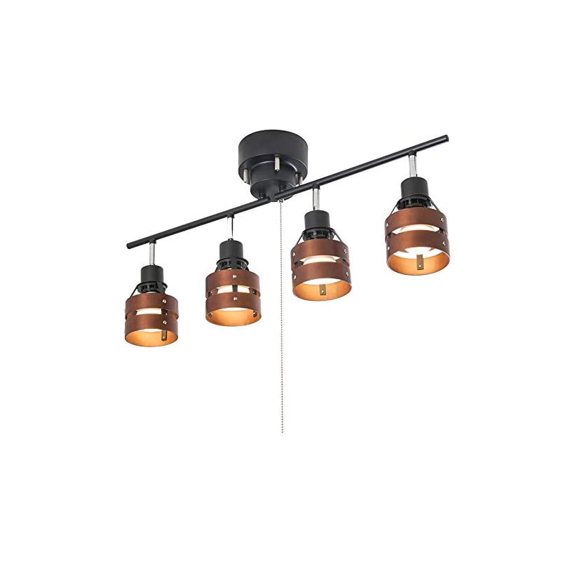 共同照明 シーリングライト 4灯 おしゃれ スポットライト LED対応 E26 北欧 (GT-DJ