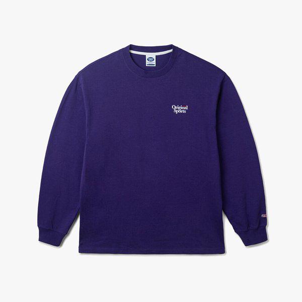 CLASSIC LOGO LONG SLEEVES VIOT (PO3MT23F542)