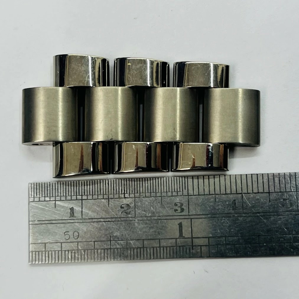 【中古】オリス　純正　ブレスチタン　07 8 24 70PEB　エッジポリッシュ　LINKコマなし　TT1チタンダイバーズ用