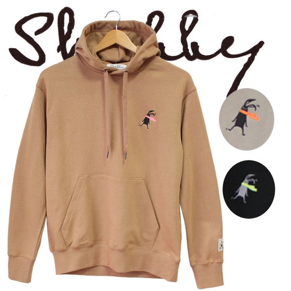 Shabby シャビー メンズ 胸刺繍 パーカー