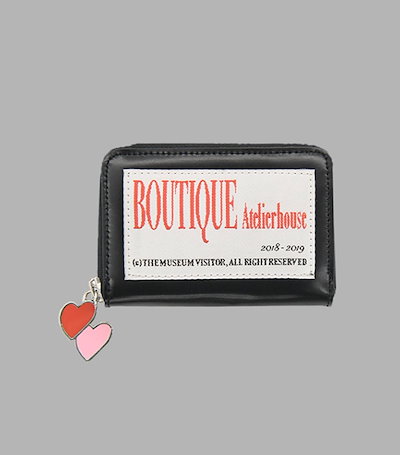 [THE MUSEUM VISITOR]★韓国人気★FLEECE WALLET FLEECE WALLET (NAVY) : THE MUSEUM VISITOR