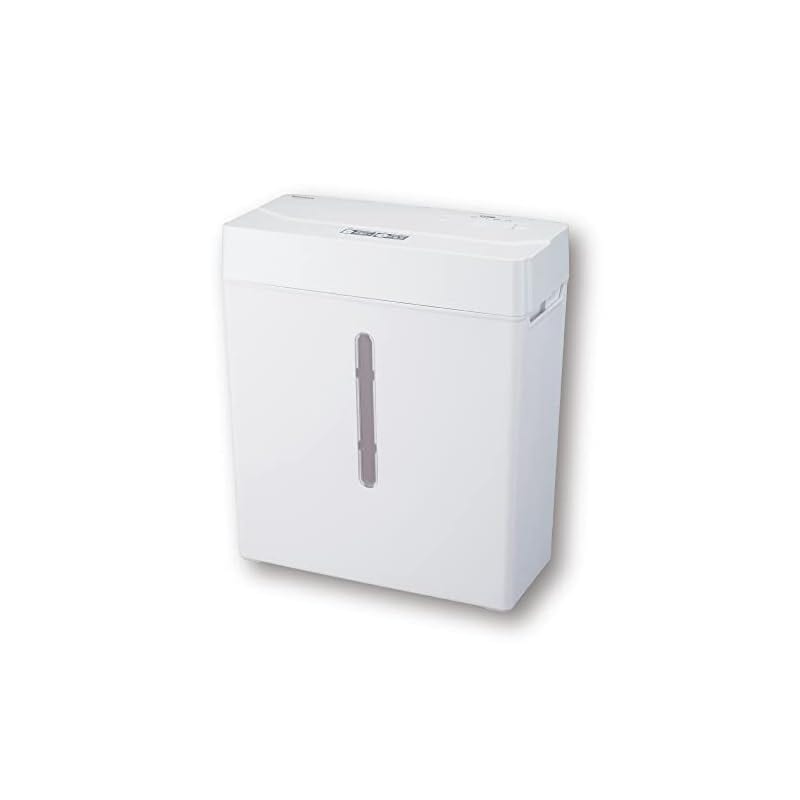 即納：ナカバヤシ パーソナルシュレッダ クロスカット 4×27mm 静音 ホワイト 8,025円