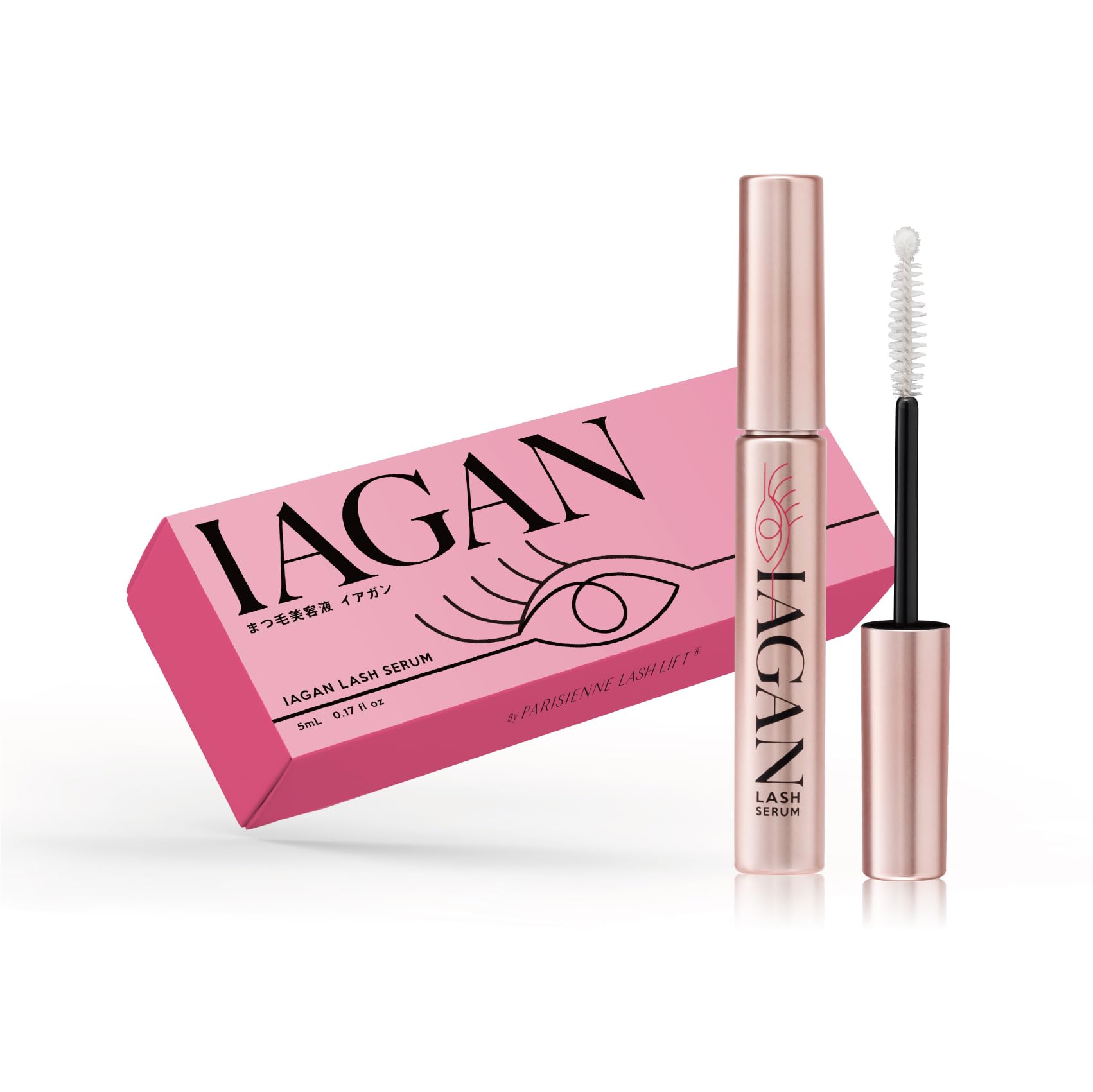 IAGAN(イアガン) [Parico/パリコ] まつ毛美容液 2WAYブラシ まつ毛ケア トリートメント