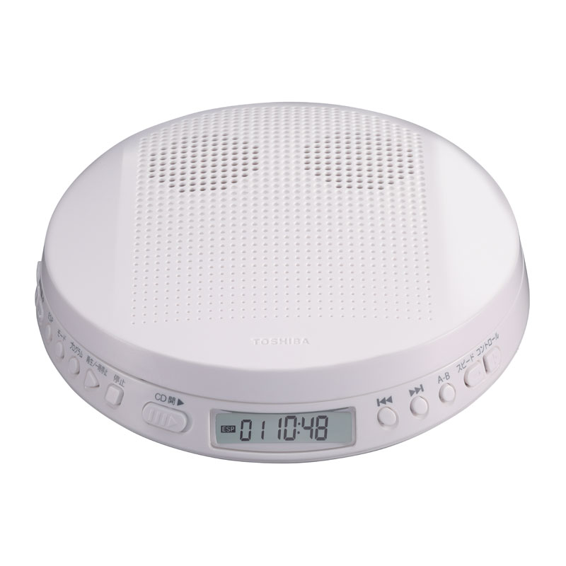 東芝 TY-P20-W スピーカー搭載ポータブルCDプレーヤー TYP20W 7,823円