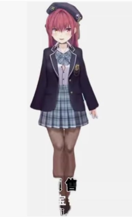 宝鐘マリン 船長は新しい服を制服 コスプレ衣装