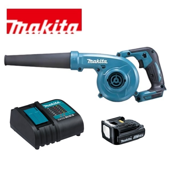 マキタ 14.4V ブロワ 最新モデル 軽量バッテリー 静音充電器付きフルセット 電動工具 BL1415N 充電式 UB142DRF 後継機 当店オリジナルUB144DRF 軽量・静音ver