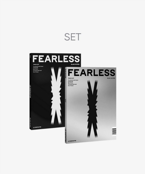 [正品] LE SSERAFIM - 1st Mini Album FEARLESS Set