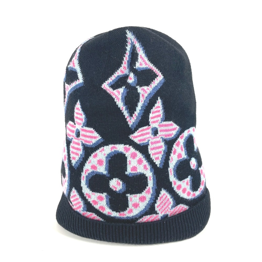 ニット帽 M73898 ボネジャイアント ビーニー 帽子 ニット帽 ニットキャッ ウール ブラック