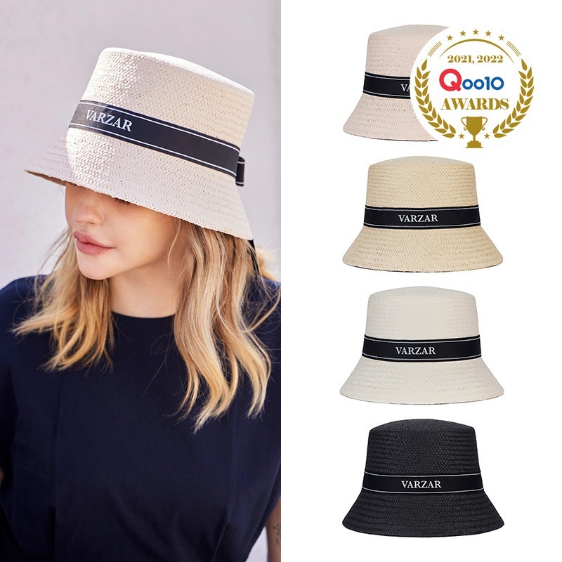 Ribbon paper bucket hat リボンペーパーバケットハット(4color)