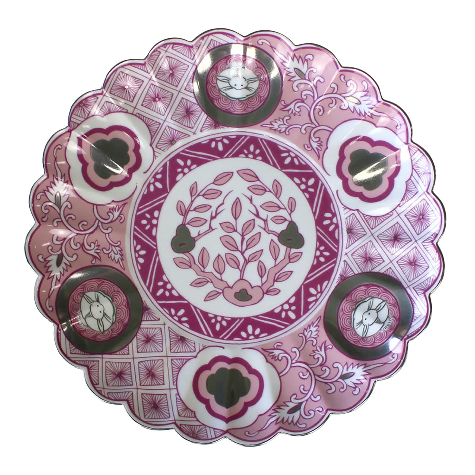 波佐見焼 プレート 皿 直径約24cm kotohogu 昴 紅 0096070512 12,174円